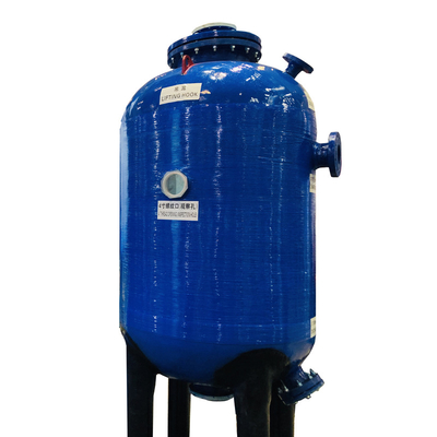 China Chengda Arclion Special Shaped Vessel Filter FRP Water Filter CE Certification Carbon Media Ports Non-Standard Mixed Bed Tank
