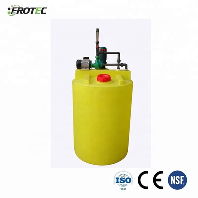 Anti-collision industrial plastic chemical dosing water tank 50 100 500 liter price