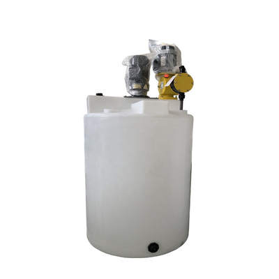Cheap Customized Plastic Rotomolding 100L PE Dosing Tank For Water Treatment Water Tank