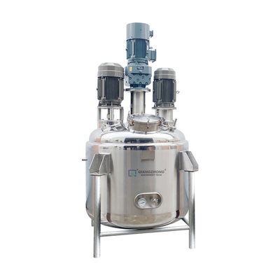 High Shear Liquid Emulsifier Industrial Homogenizer Stainless Steel Vacuum Mixing Tank