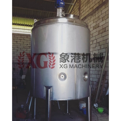 Food Grade Food Grade Stainless Steel Hotels Liquid Cool Blender Heat Jacket Gel Mixing Tank