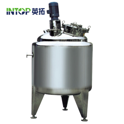 Liquid 500L, 1000L, 2000L Jacket Stainless Steel Chemical Mixing Tank Factory Price